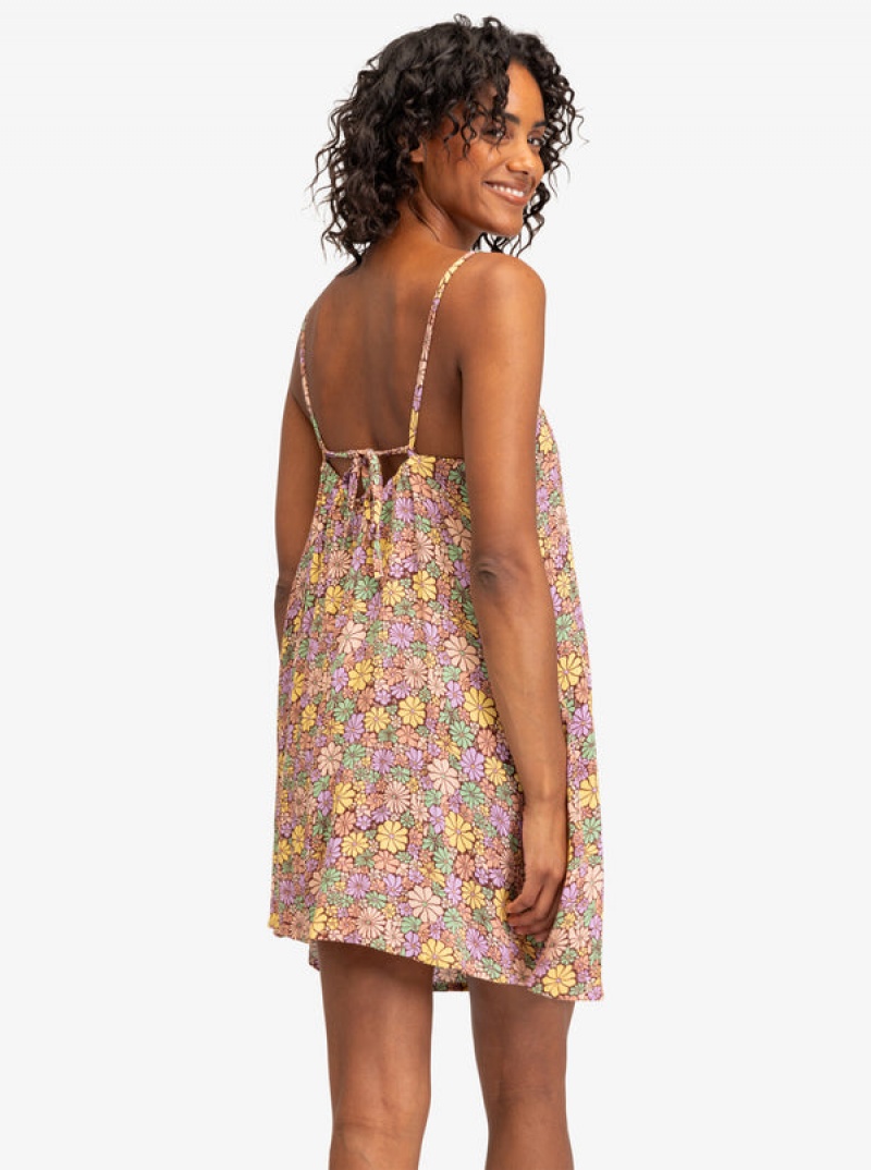 Roxy Spring Adventure Printed Dress | 05329ZRAM