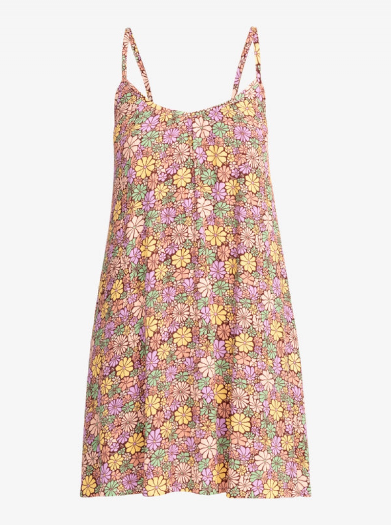 Roxy Spring Adventure Printed Dress | 05329ZRAM