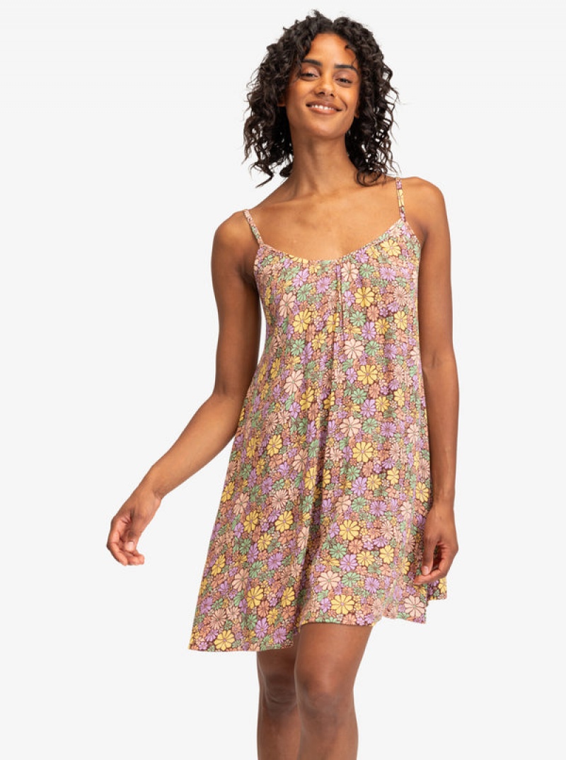 Roxy Spring Adventure Printed Dress | 05329ZRAM