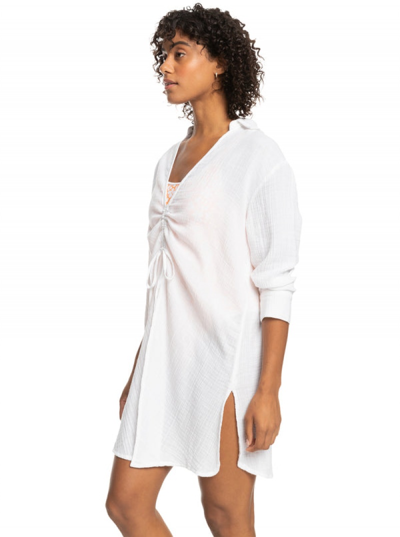 Roxy Sun And Limonade Beach Cover-Up Dress | 81906WFEZ