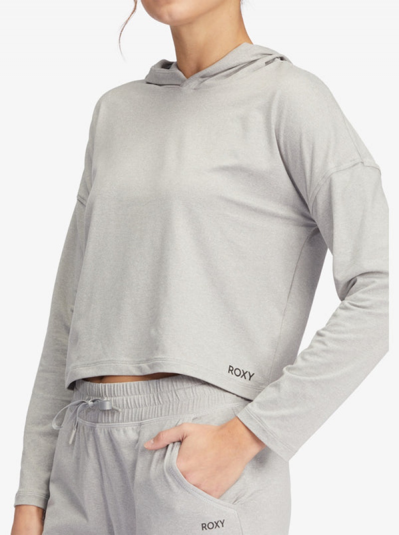 Roxy Sun Might Shine Long Sleeve Hooded T Shirts | 53189RSFQ