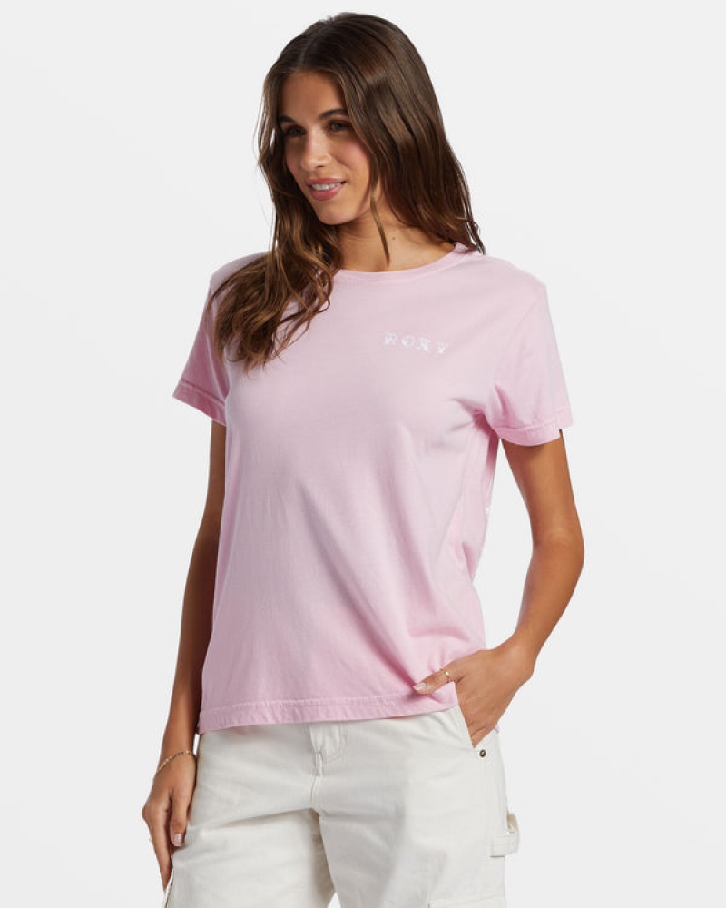 Roxy Sunny Days Boyfriend T Shirts | 18904IQDL