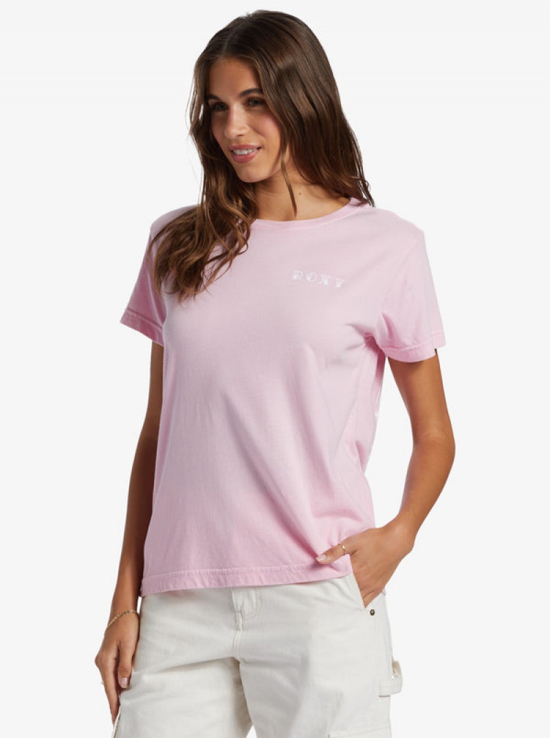 Roxy Sunny Days Boyfriend T Shirts | 18904IQDL