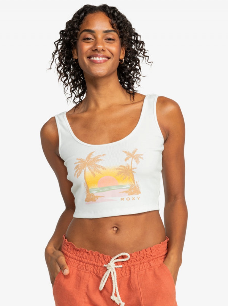 Roxy Sunset Beach Dive In Tanks | 60749LOWN