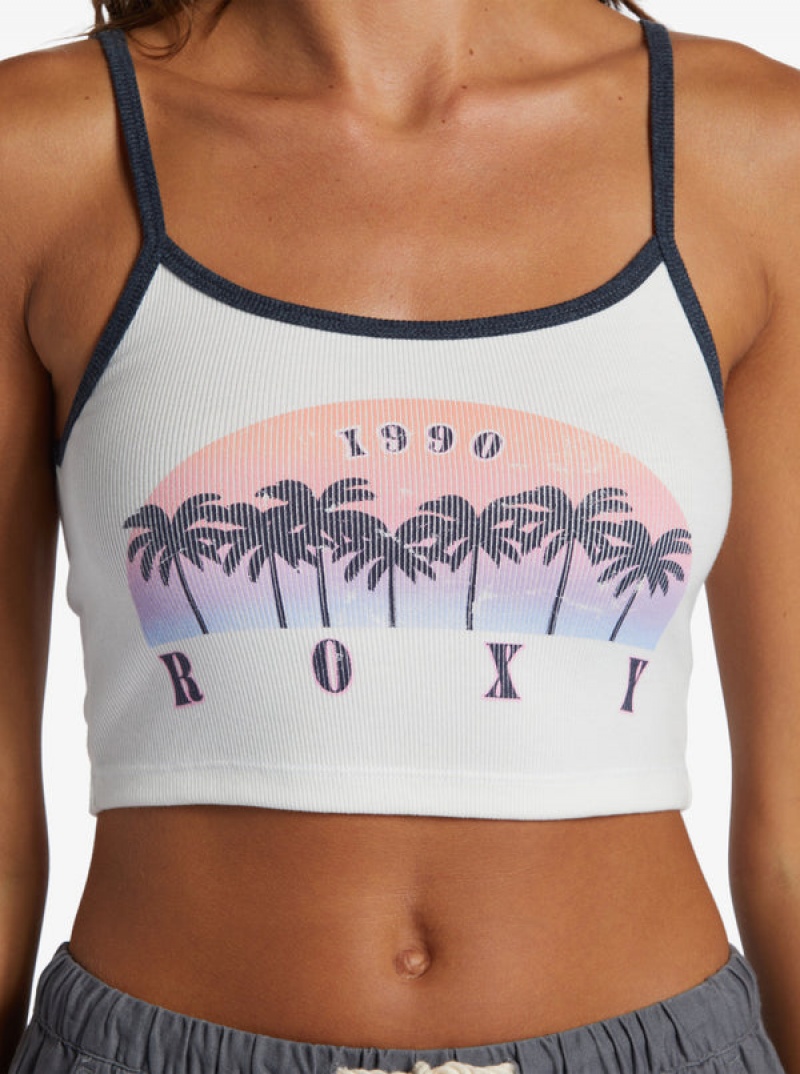 Roxy Sunset Palms Crop Tops | 71845VWDI