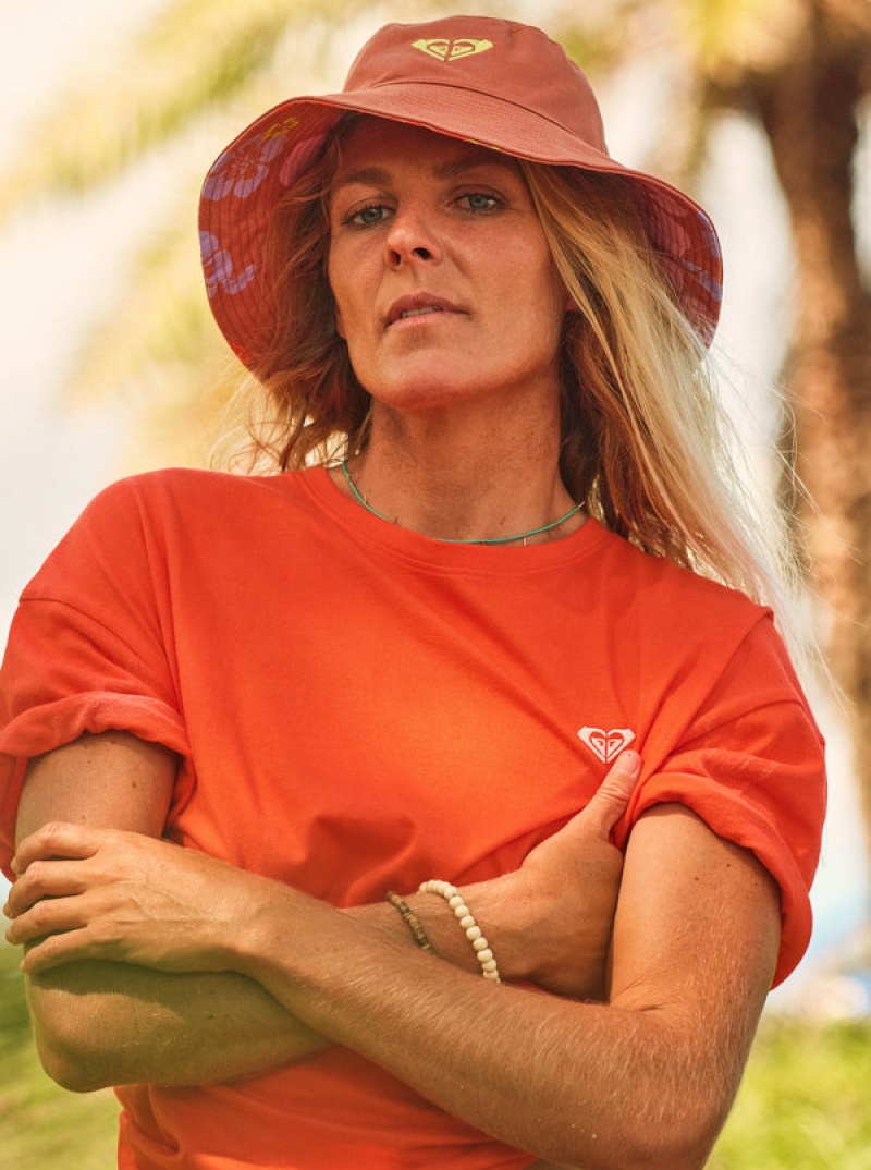 Roxy Surf.Kind.Kate. Bucket Reversible Hats | QCAE-45271