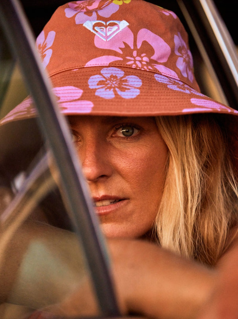 Roxy Surf.Kind.Kate. Bucket Reversible Hats | QCAE-45271