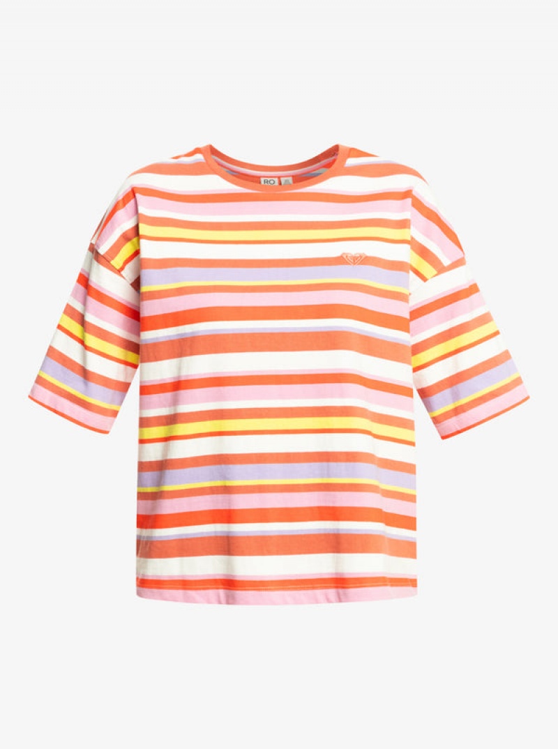 Roxy Surf.Kind.Kate. T Shirts | 87214PEBT