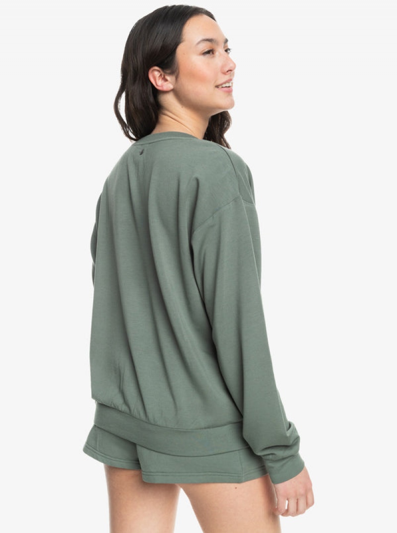 Roxy Surfing By Moonlight B Cozy Lounge Hoodie | MJTC-24065