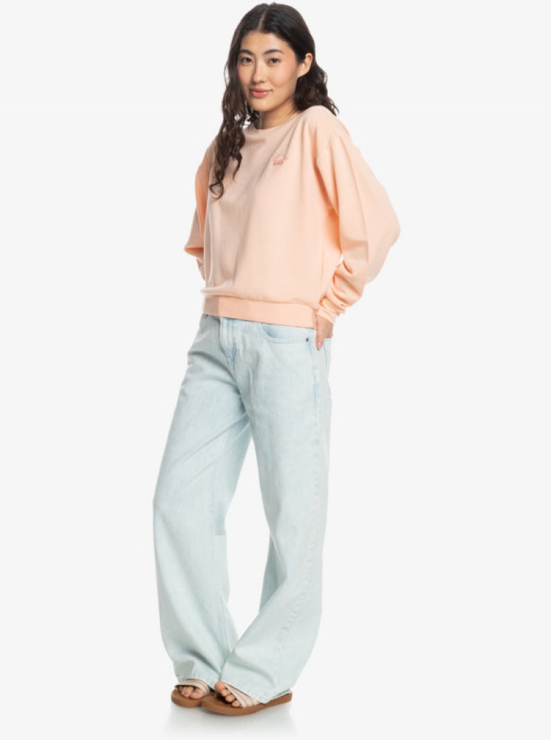 Roxy Surfing By Moonlight B Crew Neck Loungewear | OQNK-12849