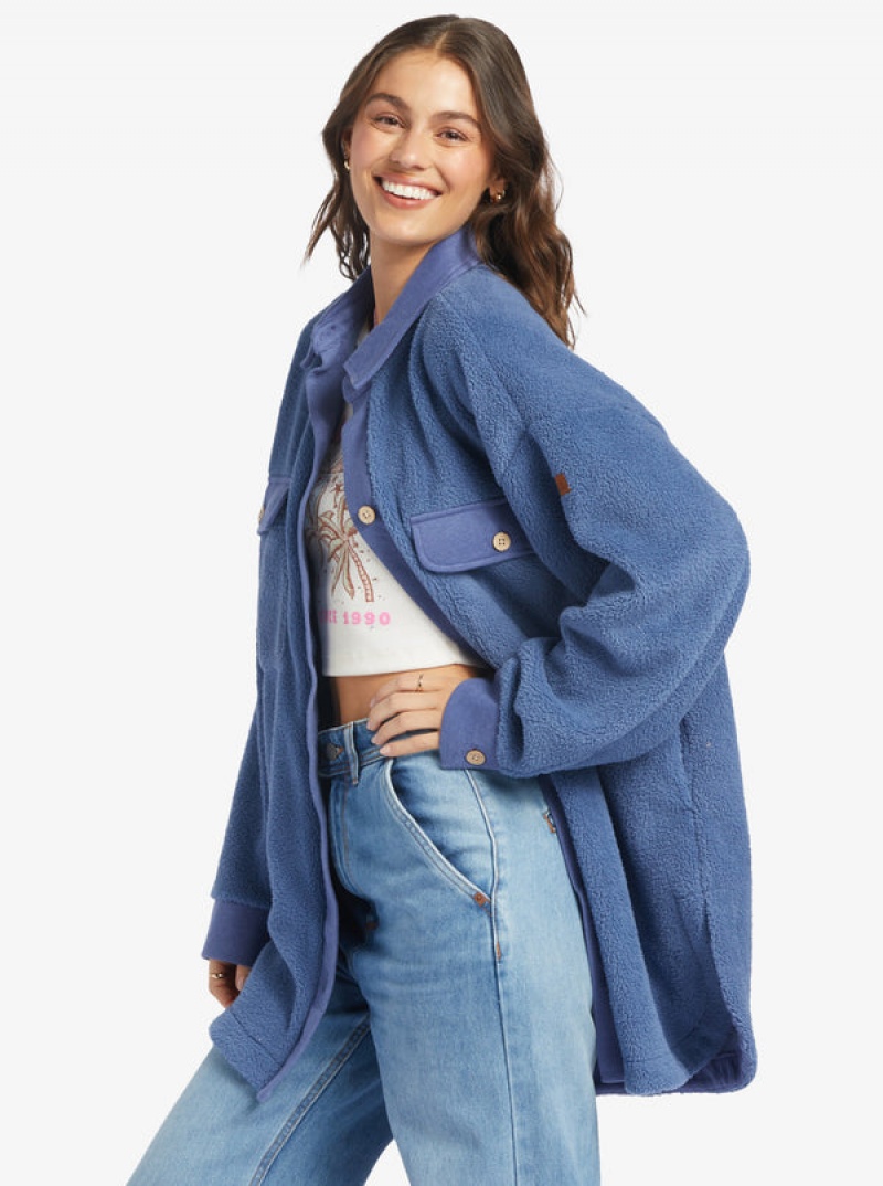 Roxy Switch Up Sherpa Fleece Hoodie | WHRM-67543