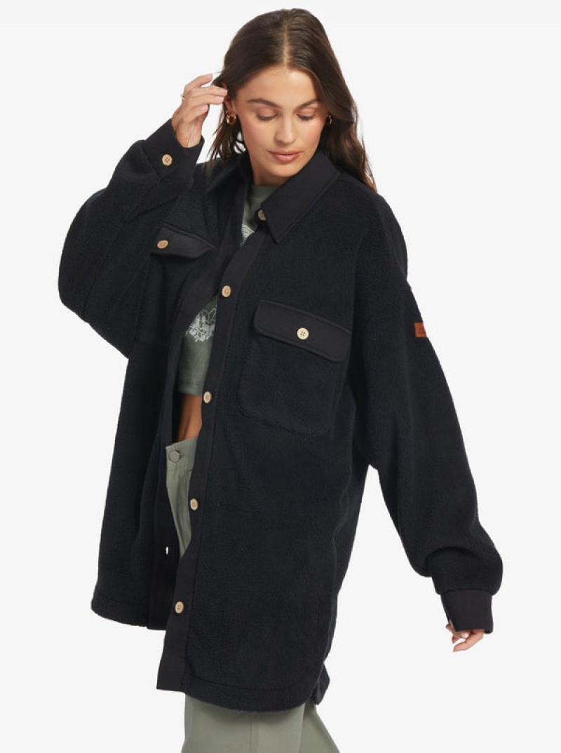 Roxy Switch Up Sherpa Fleece Jackets | XZWR-45312