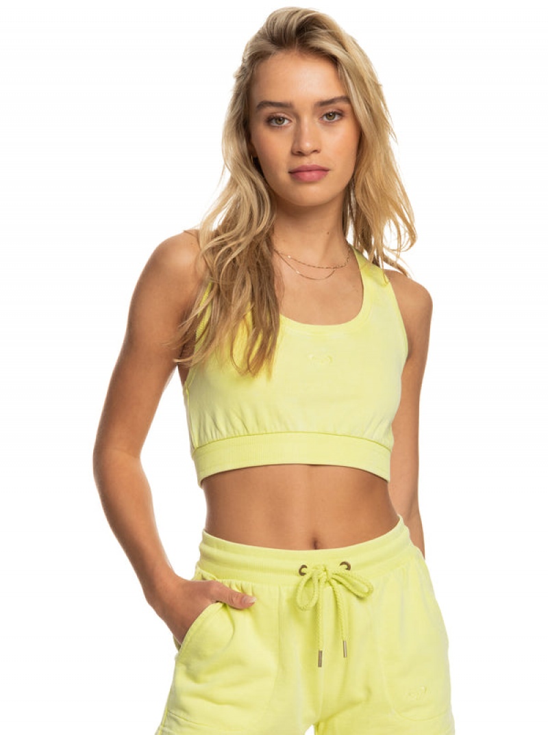 Roxy Taking It Easy Cropped Tops | 53026UXQT