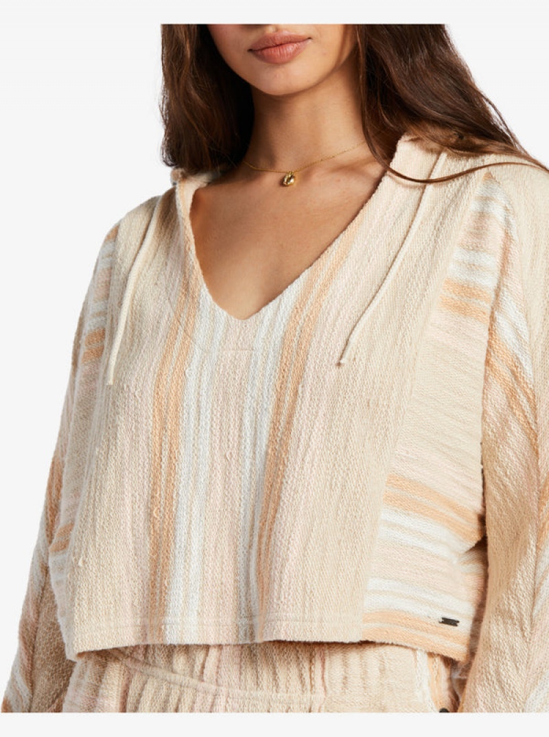 Roxy Todos Santos Poncho Style Hoodie | BFVP-25816