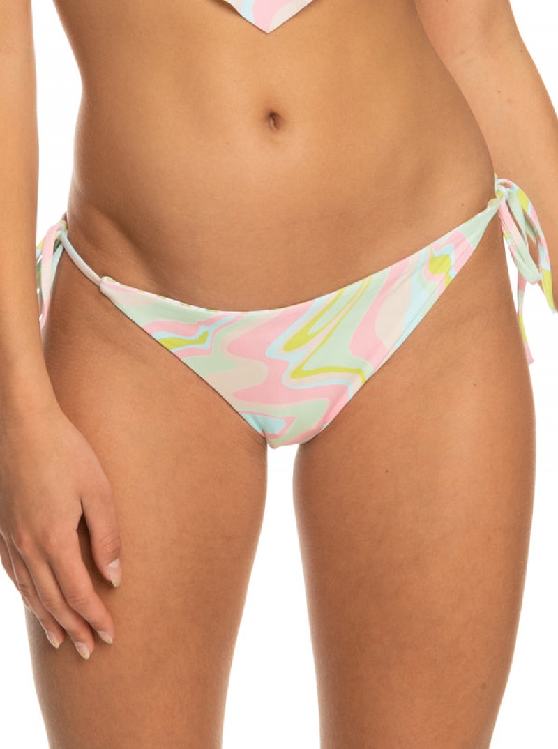 Roxy Tropics Hype Cheeky Reversible Bikini Bottoms | UAJX-39214