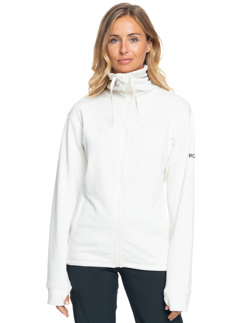 Roxy Vertere Technical Zip-Up Fleece Loungewear | LJUM-69205