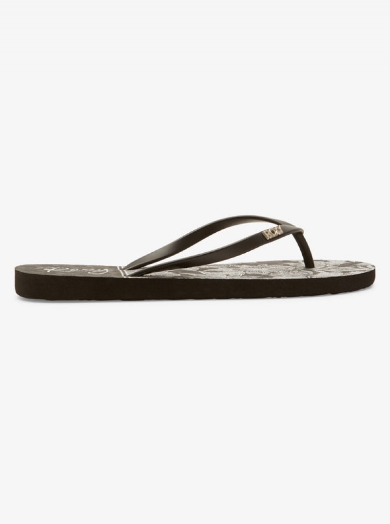 Roxy Viva Stamp Flip Flops | APME-27613