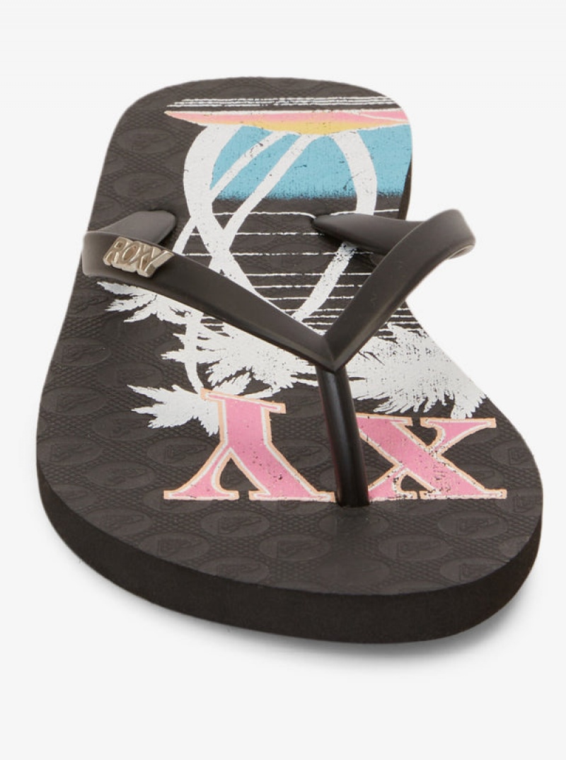 Roxy Viva Stamp Flip Flops | OBEC-28715