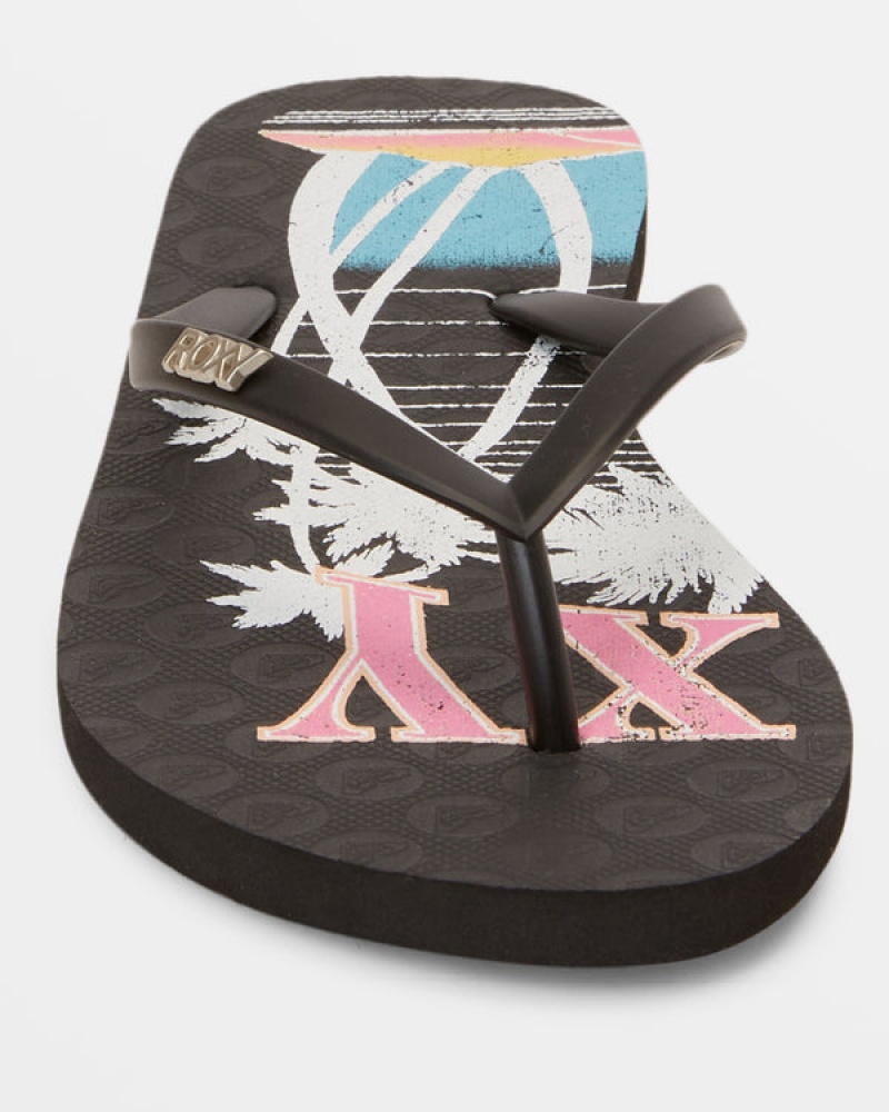 Roxy Viva Stamp Flip Flops | OBEC-28715