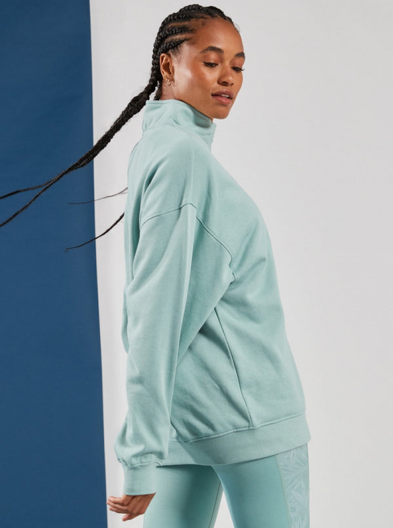 Roxy Waves Of Warmth Half-Zip Fleece Hoodie | OKSN-12387