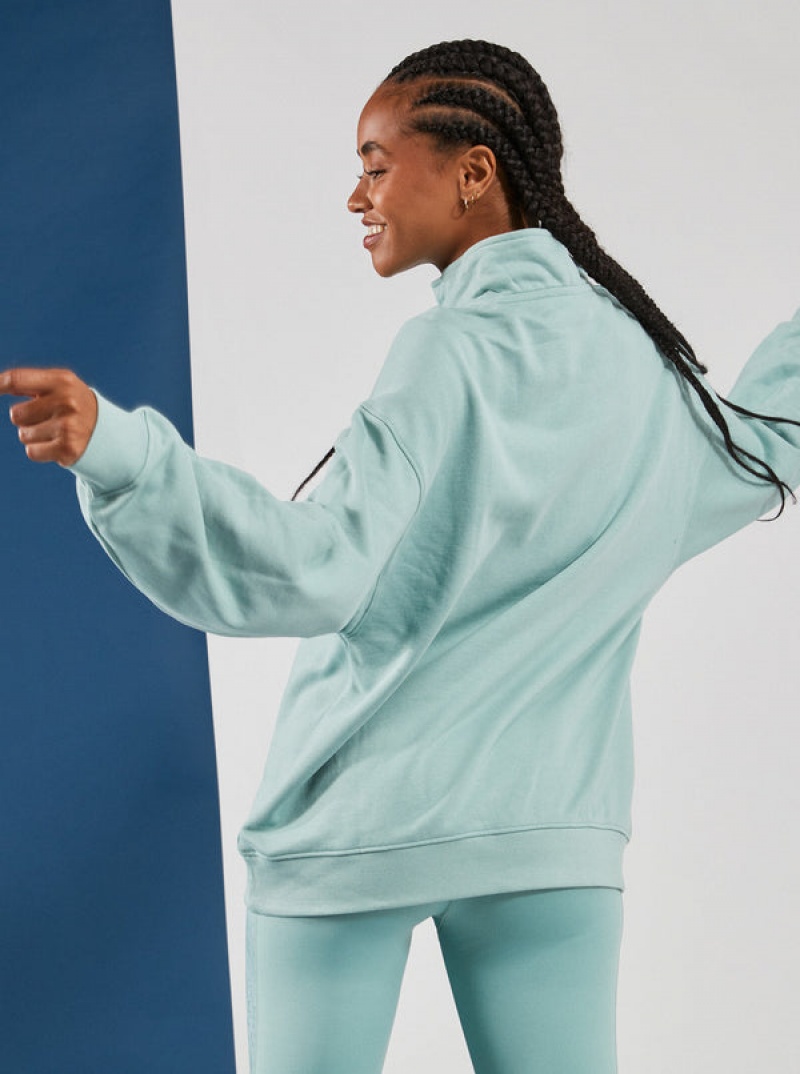 Roxy Waves Of Warmth Half-Zip Fleece Hoodie | OKSN-12387