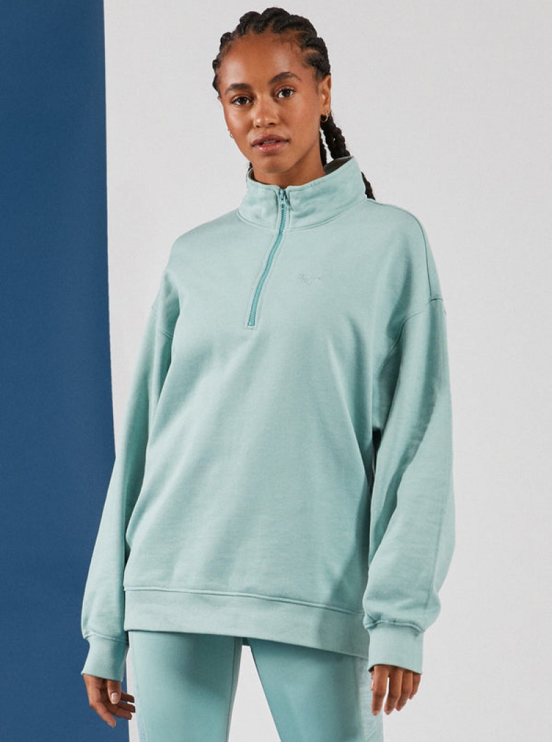 Roxy Waves Of Warmth Half-Zip Fleece Hoodie | OKSN-12387