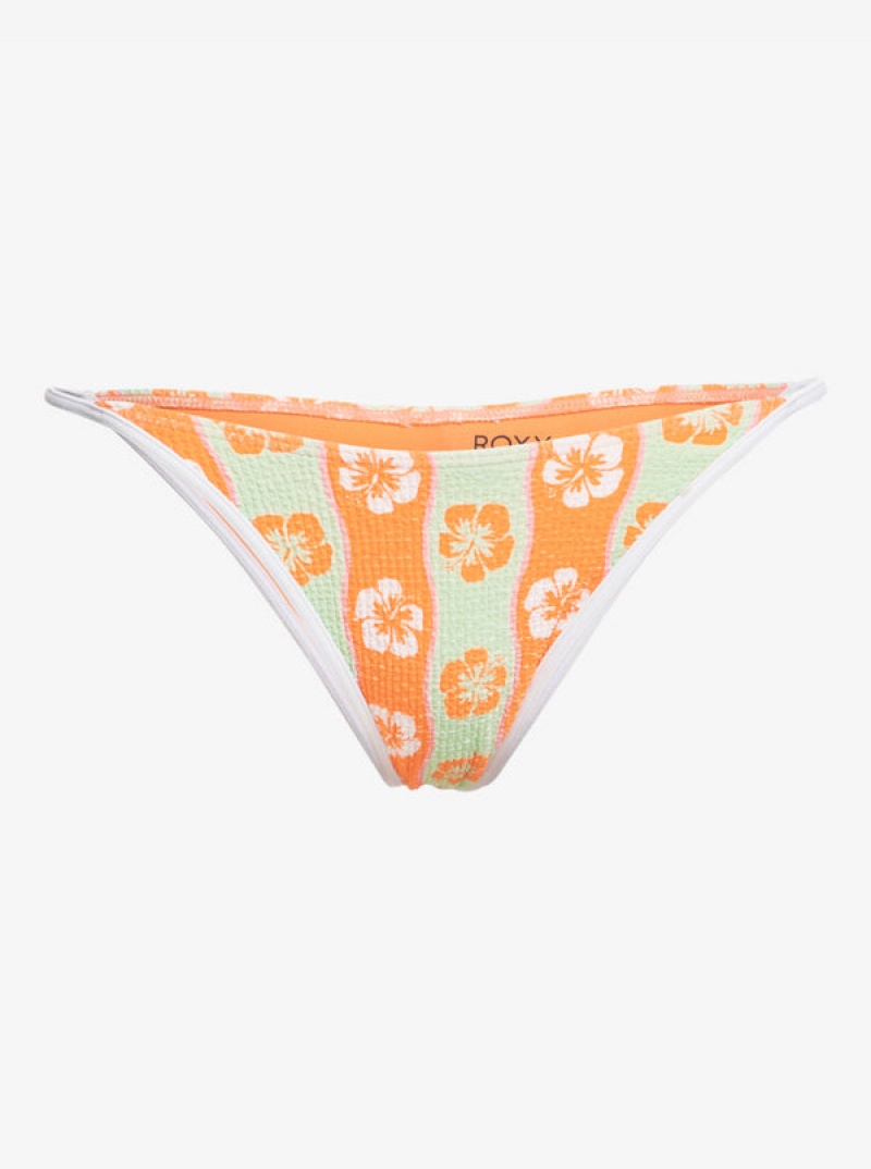 Roxy Wavy Babe Cheeky Bikini Bottoms | ZLDN-37145