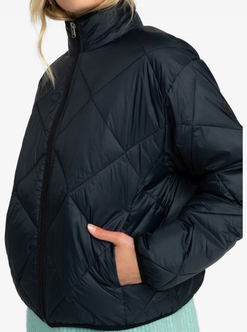 Roxy Wind Swept Lightweight Padded Packable Jackets | QIOX-62849