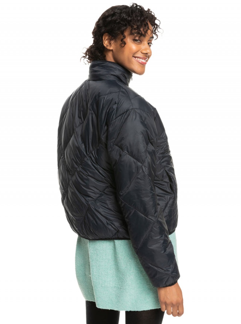 Roxy Wind Swept Lightweight Padded Packable Jackets | QIOX-62849