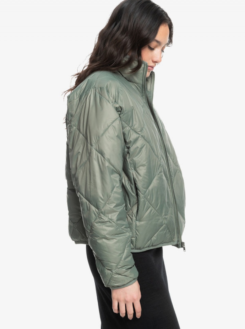 Roxy Wind Swept Lightweight Padded Packable Jackets | LICO-80354