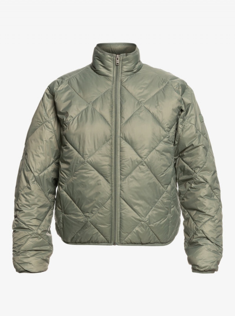 Roxy Wind Swept Lightweight Padded Packable Jackets | LICO-80354